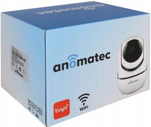 KAMERA BEZPRZEWODOWA WIFI WEWNĘTRZNA NIANIA IP 4MPX APLIKACJA TUYA ANOMATEC na Arena.pl