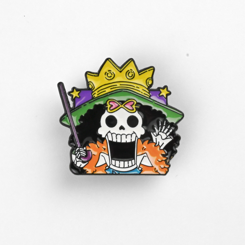 Brook | 5 cm | Metal | Przypinka | One Piece na Arena.pl