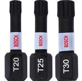 zestaw bitów impact 25mm t20,t25,t30, - b 2608522479