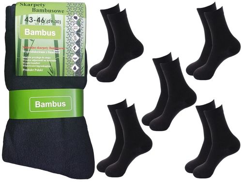 20 x POLSKIE SKARPETKI SKARPETY BAMBUSOWE ANTYBAKTERYJNE 43-46 na Arena.pl