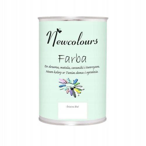 Farba do mebli Newcolours - Śnieżna Biel 900 ml na Arena.pl