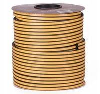USZCZELKA GUMOWA DRZWI OKIEN CZARNA 12x10mm D 50m