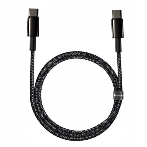 BASEUS KABEL USB-C TYPE-C SZYBKIE ŁADOWANIE PRZEWÓD 100W PD 5A QC 4.0 1M na Arena.pl