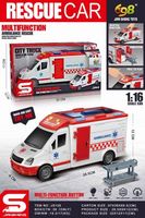 ambulans ze światłem i dźwiękiem 1:16 js126