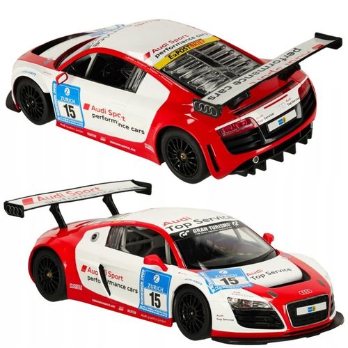 AUTO ZDALNIE STEROWANE AUDI R8 LMS PERFORMANCE WYŚCIGOWY 1:14 NA PILOTA R/C na Arena.pl