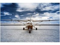 120CM 80CM OBRAZ ŚCIENNY SAMOLOT ŚMIGŁOWY