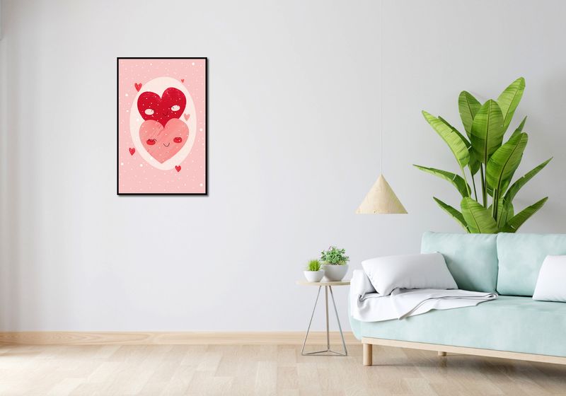 Plakat 53x81cm Ciepło Serca zdjęcie 4