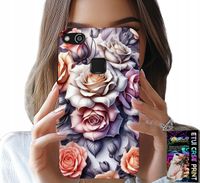 ETUI DO HUAWEI P10 LITE - KWIECISTE WZORY RÓŻA RÓŻE KWIATKI CASE