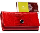 portfel damski skórzany ptn 72401-rs-3580 red