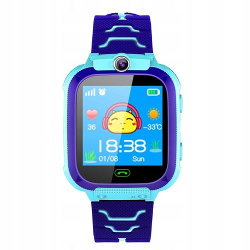 ZEGAREK DZIECIĘCY NA KARTE SIM Z FUNKCJĄ DZWONIENIA SMARTWATCH APARAT GPS na Arena.pl