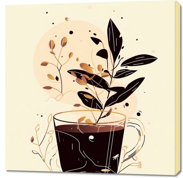 Obraz 90x90cm Jesienna Donica zdjęcie 1