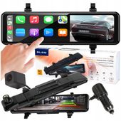 SMART KAMERA SAMOCHODOWA WIDEOREJESTRATOR LUSTERKO COFANIA 2K QHD android