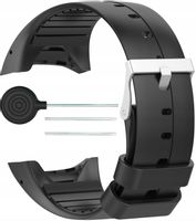 PASEK OPASKA SILIKONOWA GUMOWA YIVO DO POLAR M400 M430 TELESKOPY CZARNA