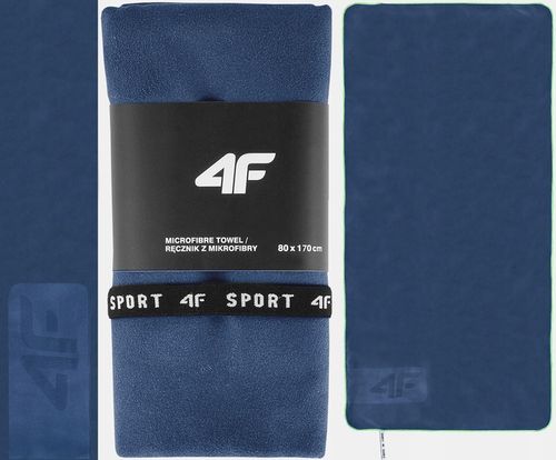 Ręcznik szybkoschnący 4F U039 170x80cm z mikrofibry na plaże basen chłonny na Arena.pl