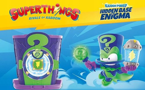SuperThings Hidden Base Enigma kryjówka Kazoom Power Super Zings Things na Arena.pl