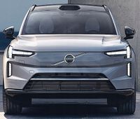 Volvo EX90 - Chromowane Listwy Grill Atrapy Zderzaka Tuning