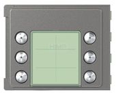 SFERA: Plakietka modułu z 2x4 przyciskami - 2X3 przyciski - Solid Legrand 352165