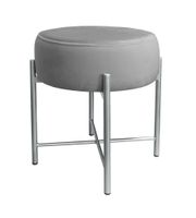 Taboret Pola noga metalowa szara MG17