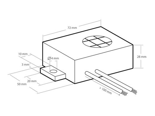 ULTRADŹWIĘKOWY ODSTRASZACZ KUN SZCZURÓW MYSZY DO SAMOCHODU KEMO M100N na Arena.pl