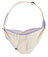 Nosidełko dla psa PAWPOCKET głębokość 30 cm do 7 kg fioletowy UNIQ PETS