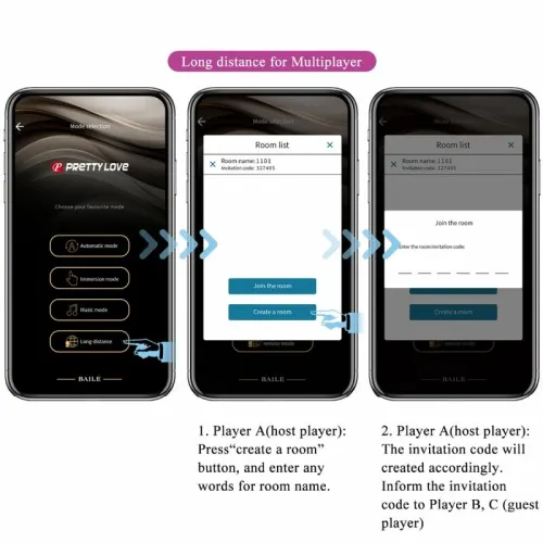 pretty love billy pilot c-kształtny model wibrujący fioletowy z aplikacją na Arena.pl