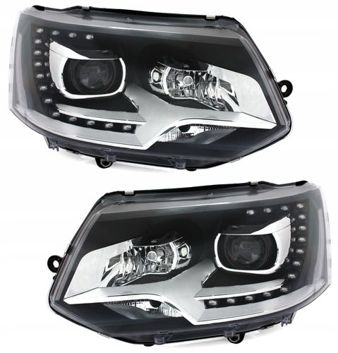 LAMPY Reflektory VW T5 2010-15 DRL XENON LOOK na Arena.pl
