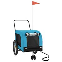 Przyczepka rowerowa dla zwierząt, tkanina Oxford i żelazo