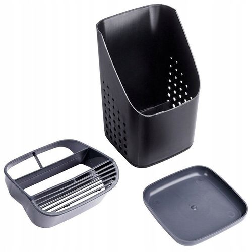 Pojemnik OCIEKACZ stojak organizer kuchenny na sztućce noże przybory na Arena.pl