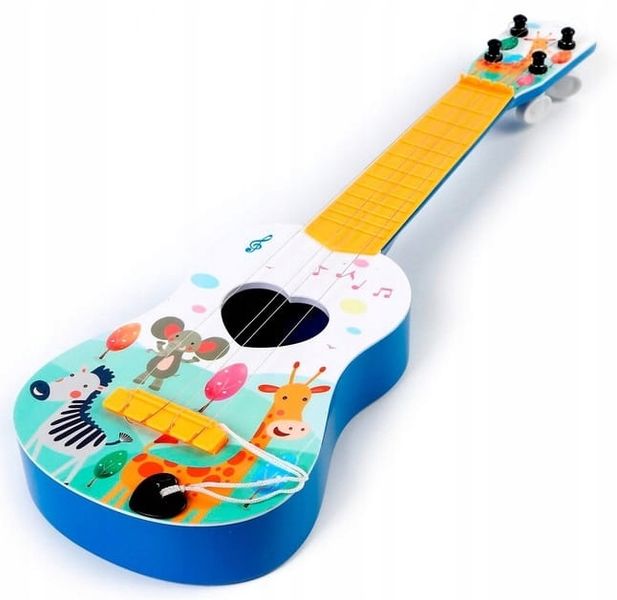 GITARA DLA DZIECI DUŻA 43CM UKULELE GRA INSTRUMENT zdjęcie 14