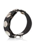 colt leather c/b strap 5 snap black