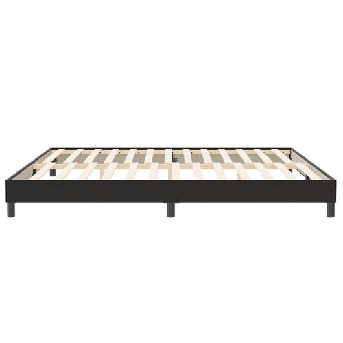 Łóżko Box Spring bez materaca Czarne 200x210 cm Aksamit na Arena.pl