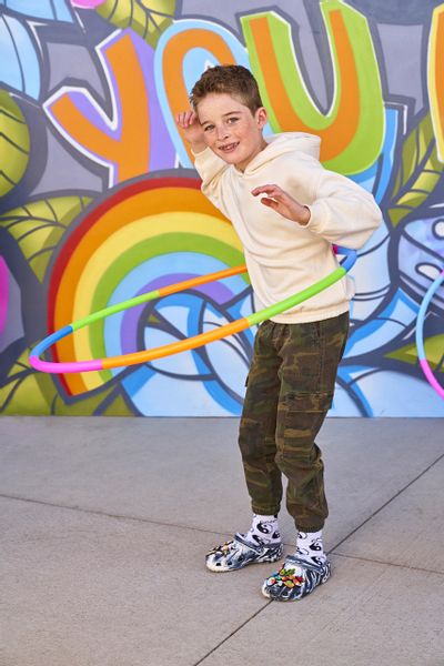 Dziecięce Chodaki Crocs Classic Game Over 23-24 zdjęcie 11