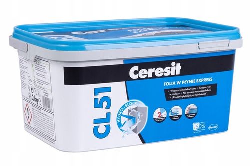 CERESIT FOLIA IZOLACYJNA W PŁYNIE CL 51 EXPRESS 1-K WYDAJNA GOTOWA 5KG na Arena.pl