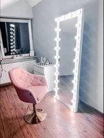 Lustro WHITE III 180 x 80 do makijażu, makeupu, wizażu