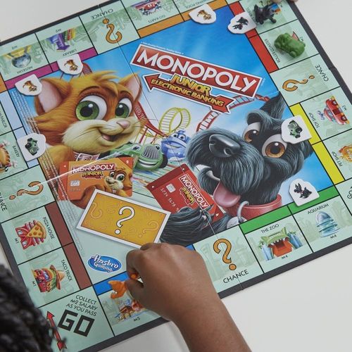 Hasbro Gra Monopoly Junior Electronic Banking na Arena.pl