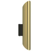 Nowoczesna LAMPA ścienna EYE WALL 7995 Nowodvorski metalowy kinkiet do sypialni tuba czarna