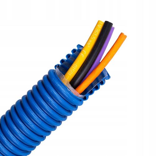 RURA KARBOWANA AROT 50mm 25m PESZEL DO ZIEMI Z PILOTEM NIEBIESKA DVR na Arena.pl