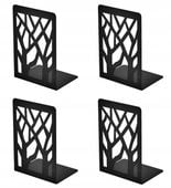 PODPÓRKA DO KSIĄŻEK ANTYPOŚLIZGOWA METALOWA CZARNA STOJAK PODPÓRKI 4