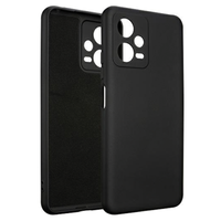 beline etui silicone xiaomi redmi note12 5g / poco x5 5g czarny/black