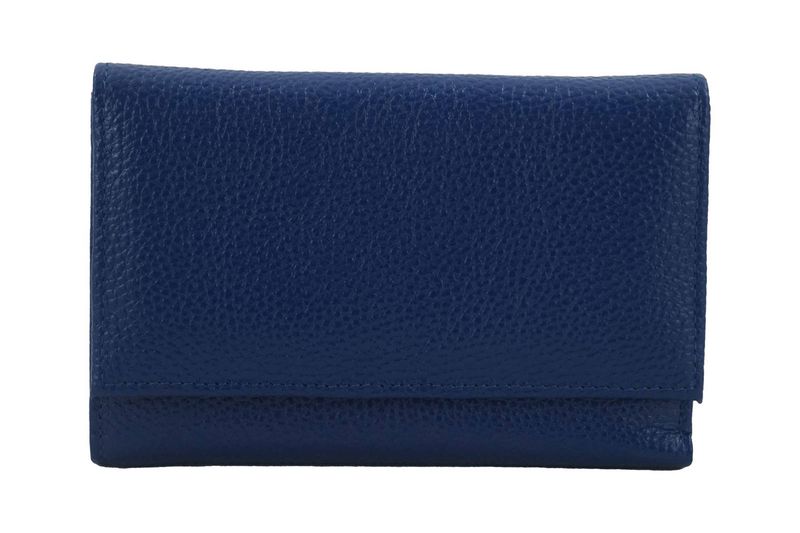 Funkcjonalny portfel damski - Granatowy jasny zdjęcie 1