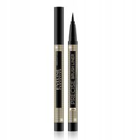 eveline precise brush liner deep black - eyeliner w pisaku wodoodporny 1 ml