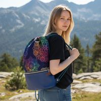 Mandala Plecak Worek Duży Wodoodporny