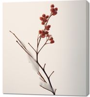 Obraz 90x100cm Subtelna Siła Zimy