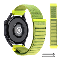 Pasek do Amazfit BIP 5 watch opaska bransoleta nylon na zegarek zielony
