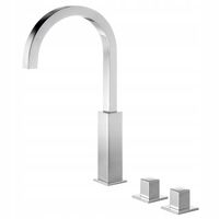 TRES CUADRO BATERIA UMYWALKOWA 3-OTWOROWA CHROM