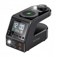 Blitzwolf BW-FW10 Budzik z Ładowarką USB-A USB-C 240W do Telefonu Laptopa