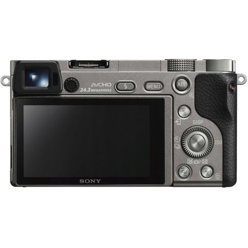 Aparat SONY ILCE-6000L szary na Arena.pl