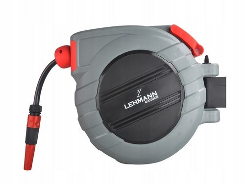 WĄŻ OGRODOWY NA BĘBNIE AUTOMATYCZNE ZWIJANIE 3/4 1/2 ZWIJACZ BĘBEN WĄŻ na Arena.pl