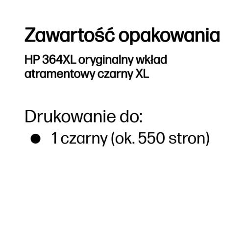 Tusz HP 364 XL Czarny CN684EE na Arena.pl