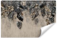 Fototapeta Do Salonu LIŚCIE Abstrakcja Monstera Efekt 3D 400cm x 280cm